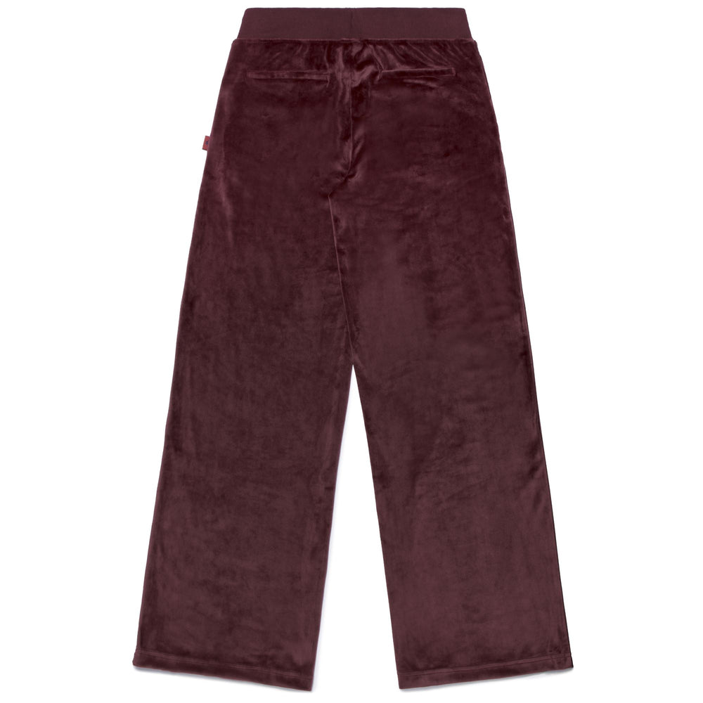 Pantalón deportivo clásico rojo para mujer con cintura elástica 02