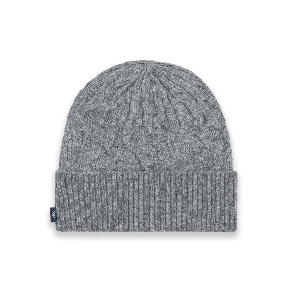 Grey Unisex Hat in Soft Yarn Blend Wool 02
