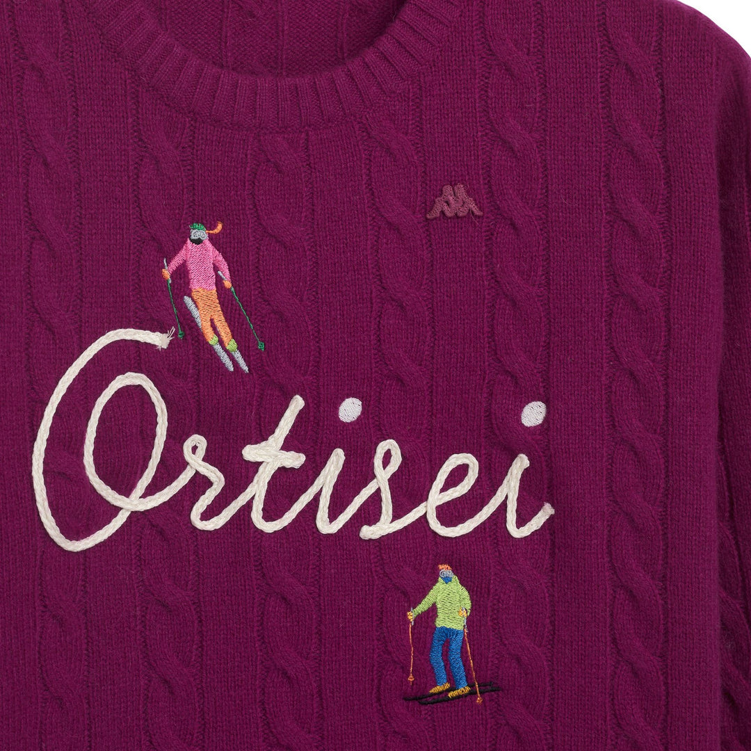 MULES - KNITWEAR - Pull  Over - Woman - ORTISEI-VIOLET RASPBERRY main