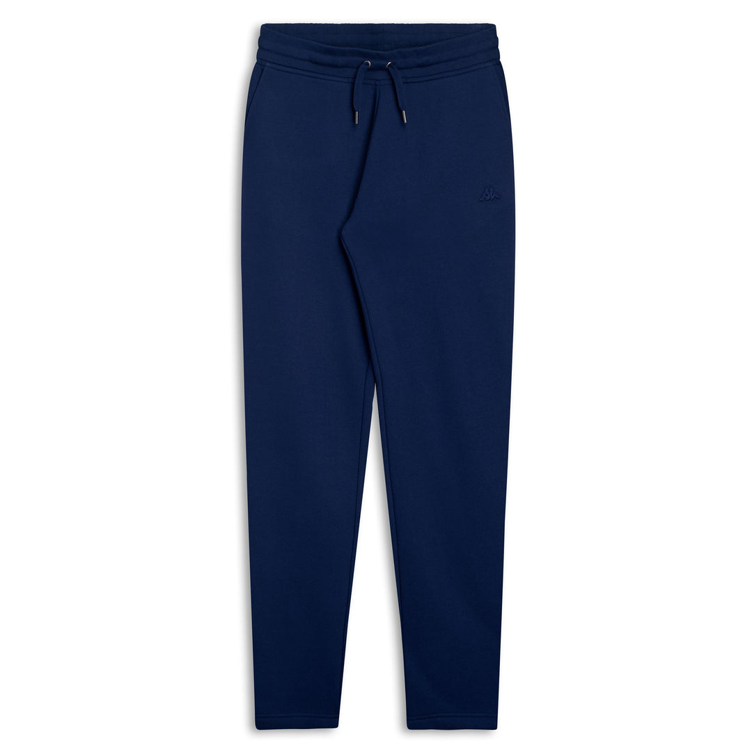 Blue Men's Slim Fit Sport Trousers in Brushed Fleece 01