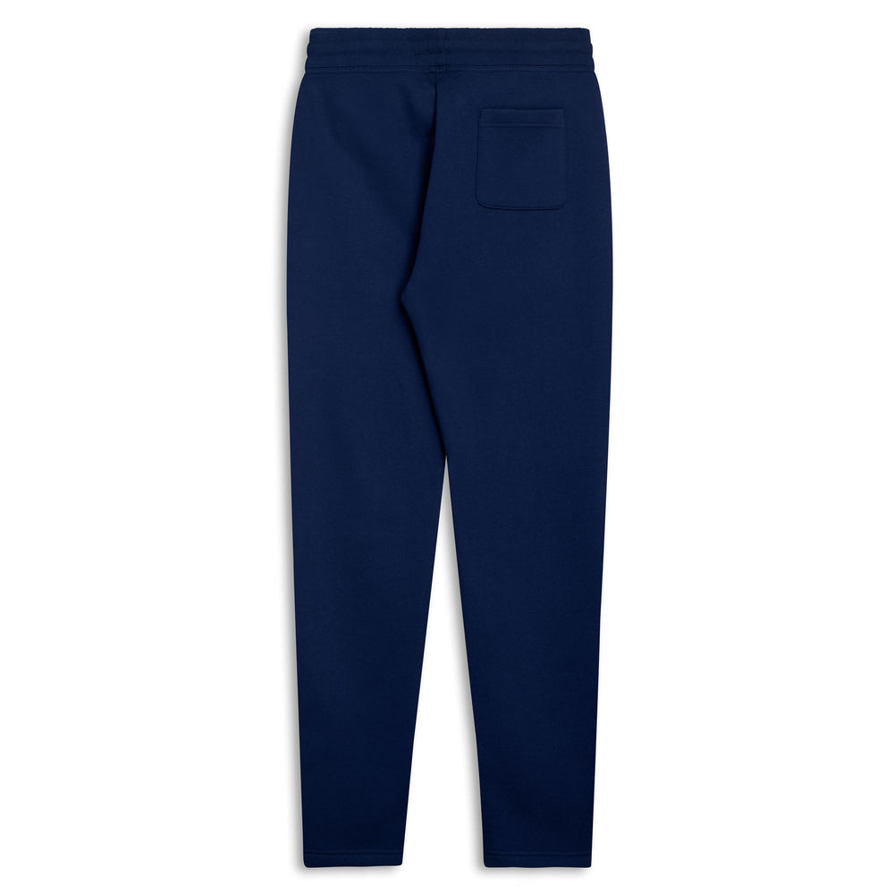 Blue Men's Slim Fit Sport Trousers in Brushed Fleece 02