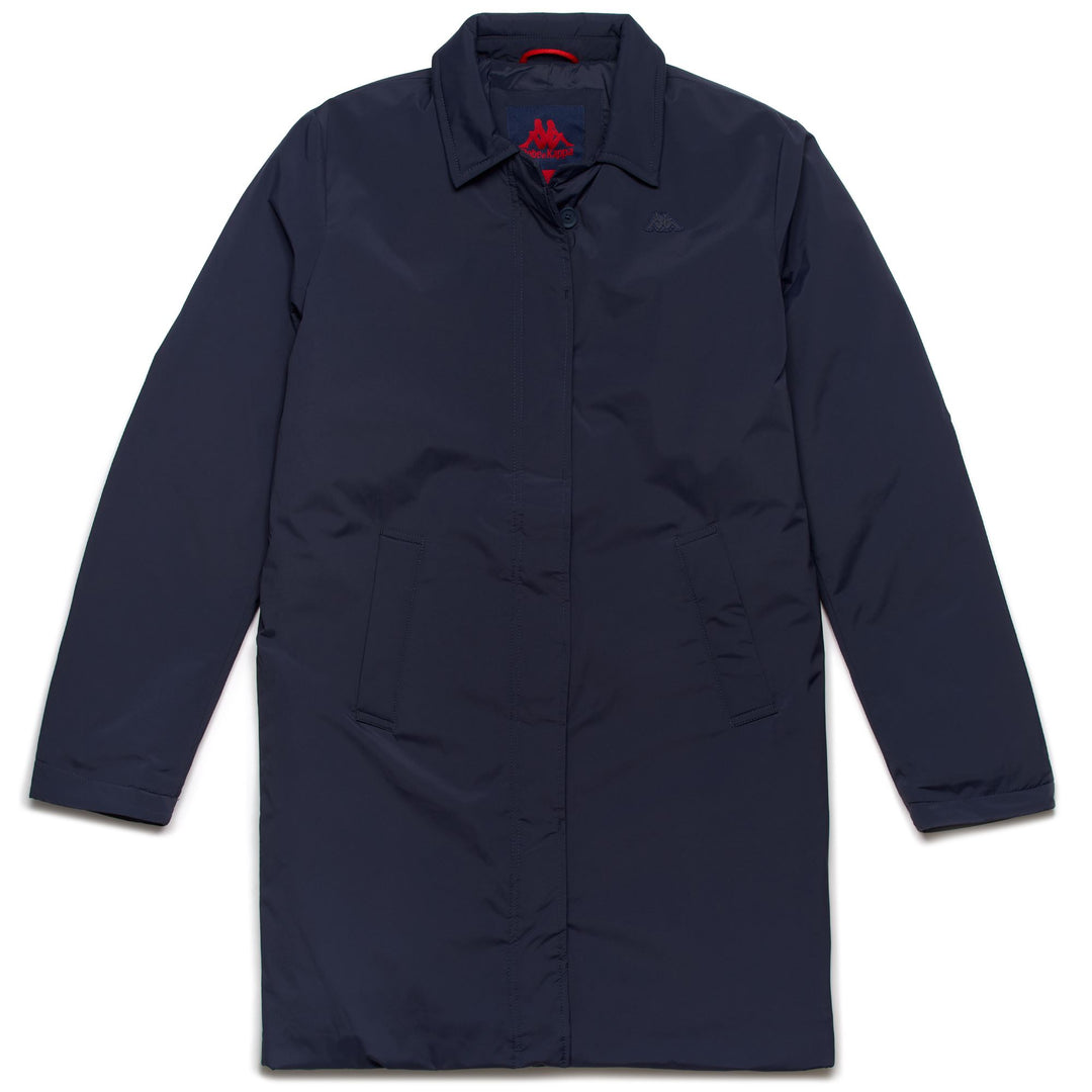 Giacca Classica Donna Blu Navy con Bottoni Nascosti 01