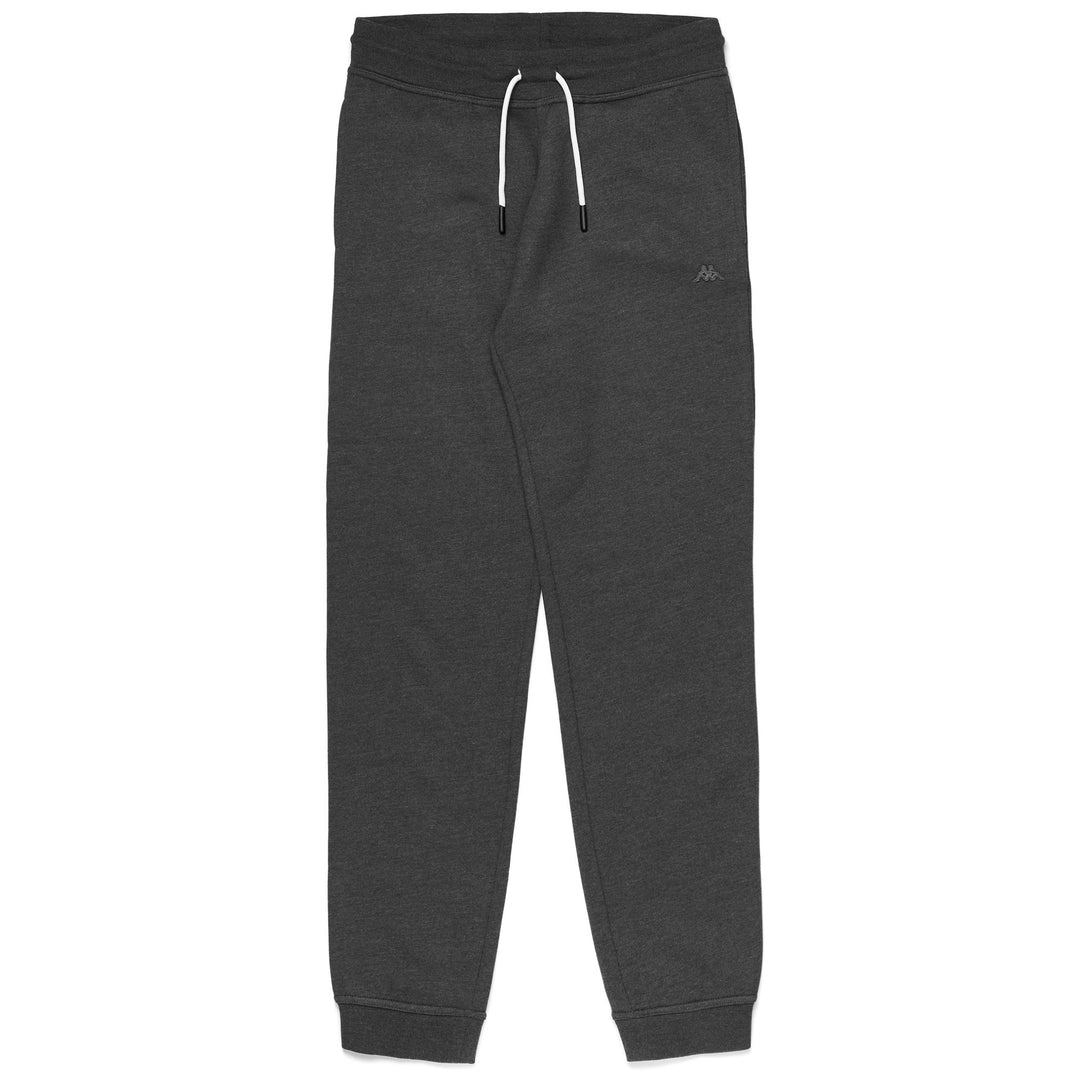 Charcoal Grey Men's Slim Fit Sport Trousers in Brushed Fleece 01