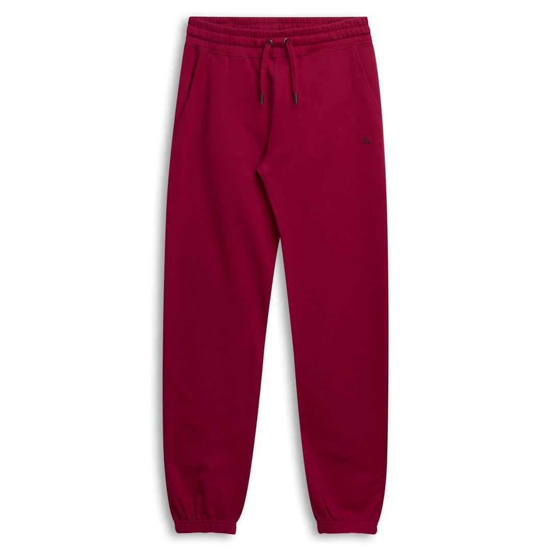 Pantaloni sportivi in ​​spugna francese classici rossi da donna main