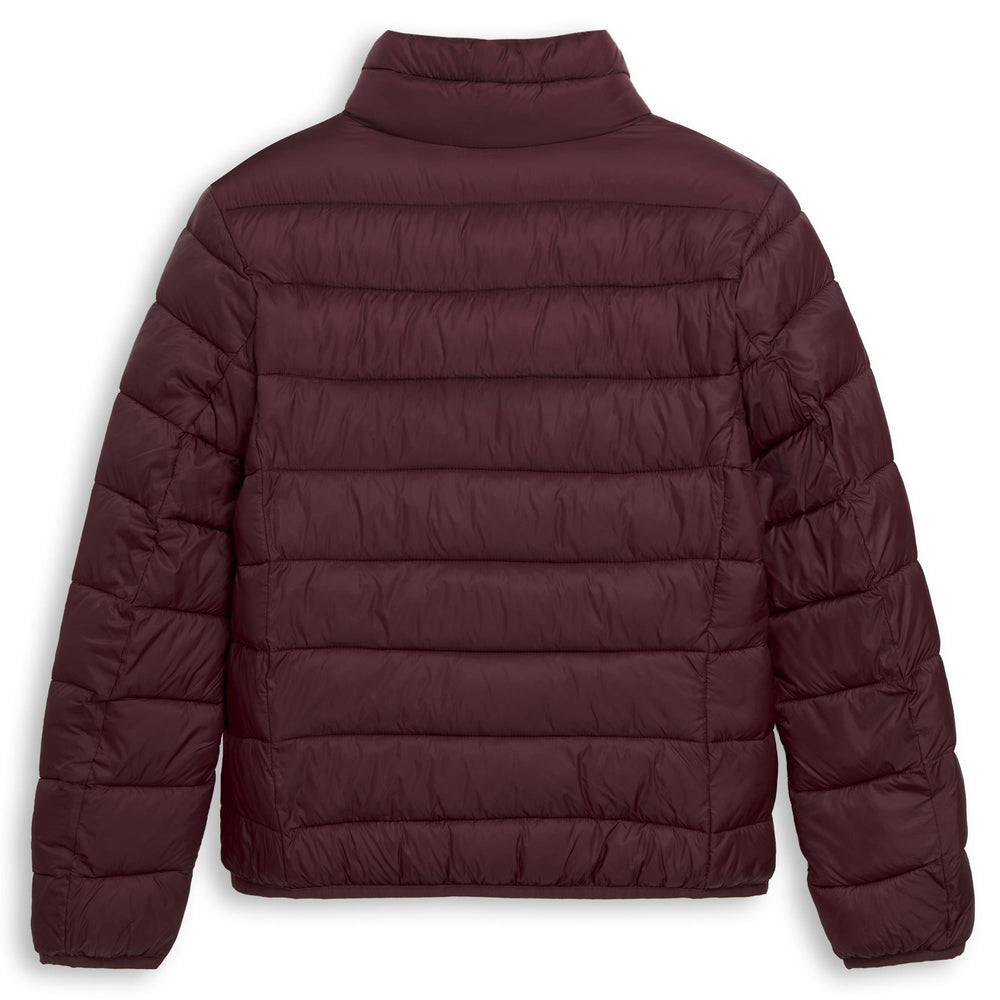 Red Women's Slim Fit Nylon Jacket 02