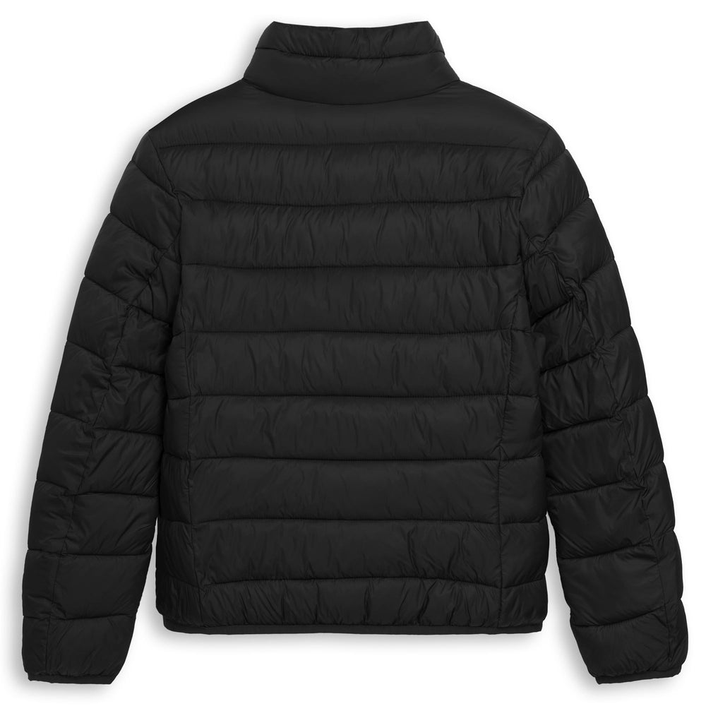 Black Women's Slim Fit Nylon Jacket 02