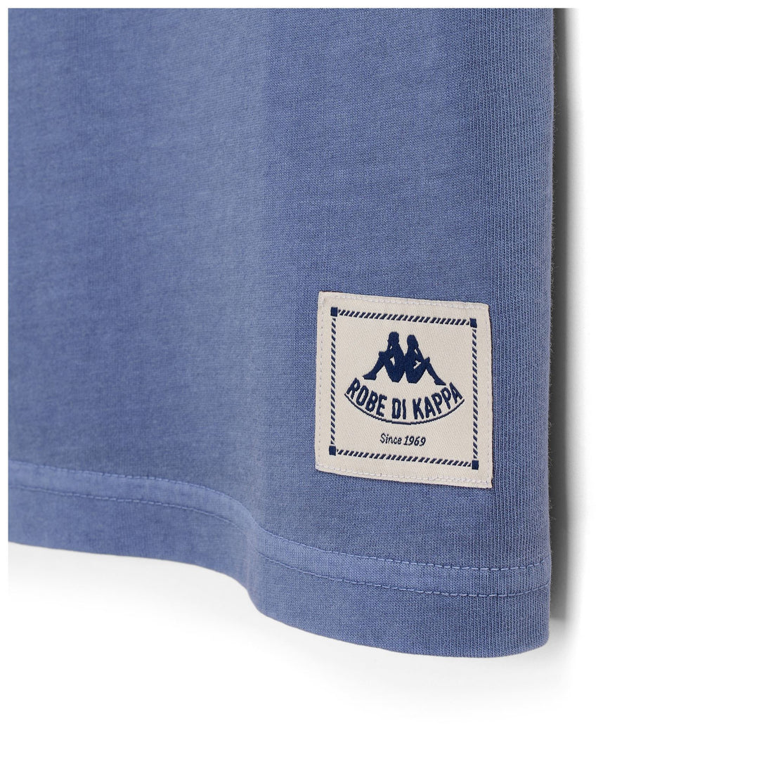Blue Men's Slim Fit Casual Cotton T-Shirt main