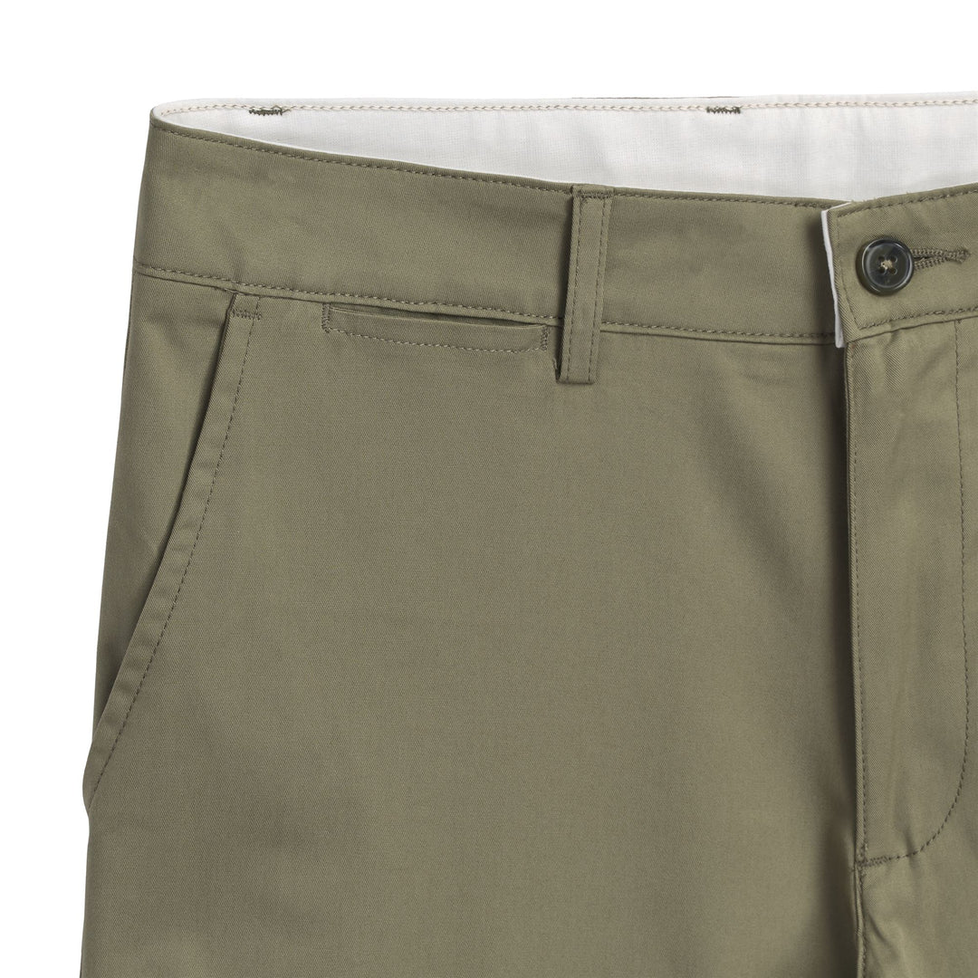 RAFAEL COMFORT GABARDINE - Pants - CHINO - Man - GREEN ALOE main