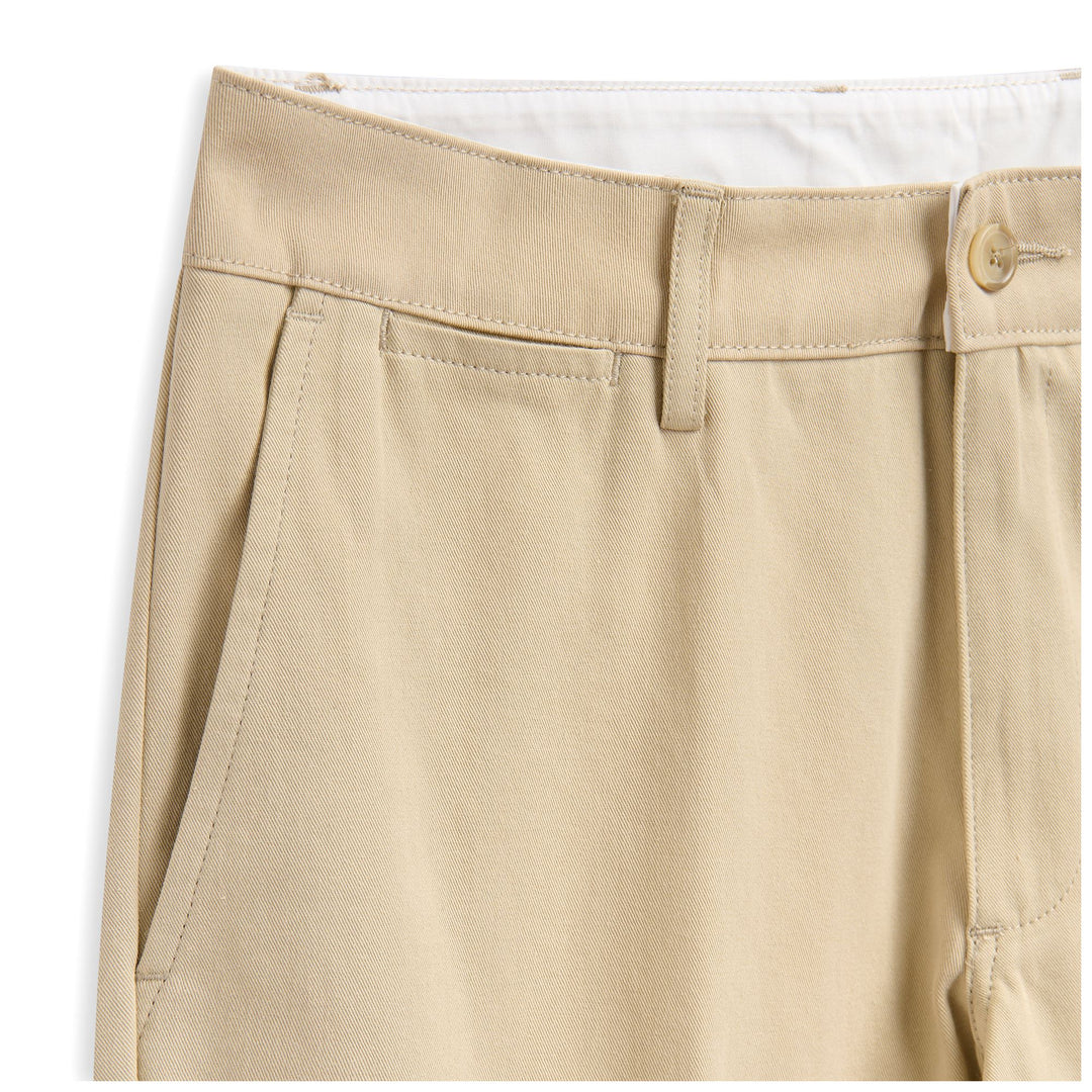 Grey Men's Classic Regular Fit Stretch Gabardine Chino Pants main