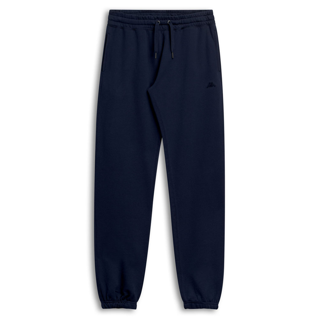 Pantalon de sport bleu pour homme, coupe classique, en coton. 01