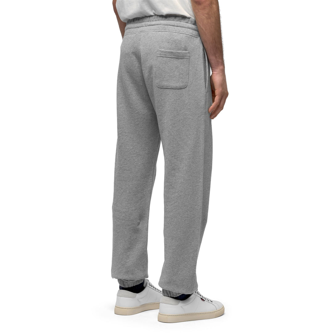 Pantalon de sport décontracté en coton gris pour homme, coupe classique main