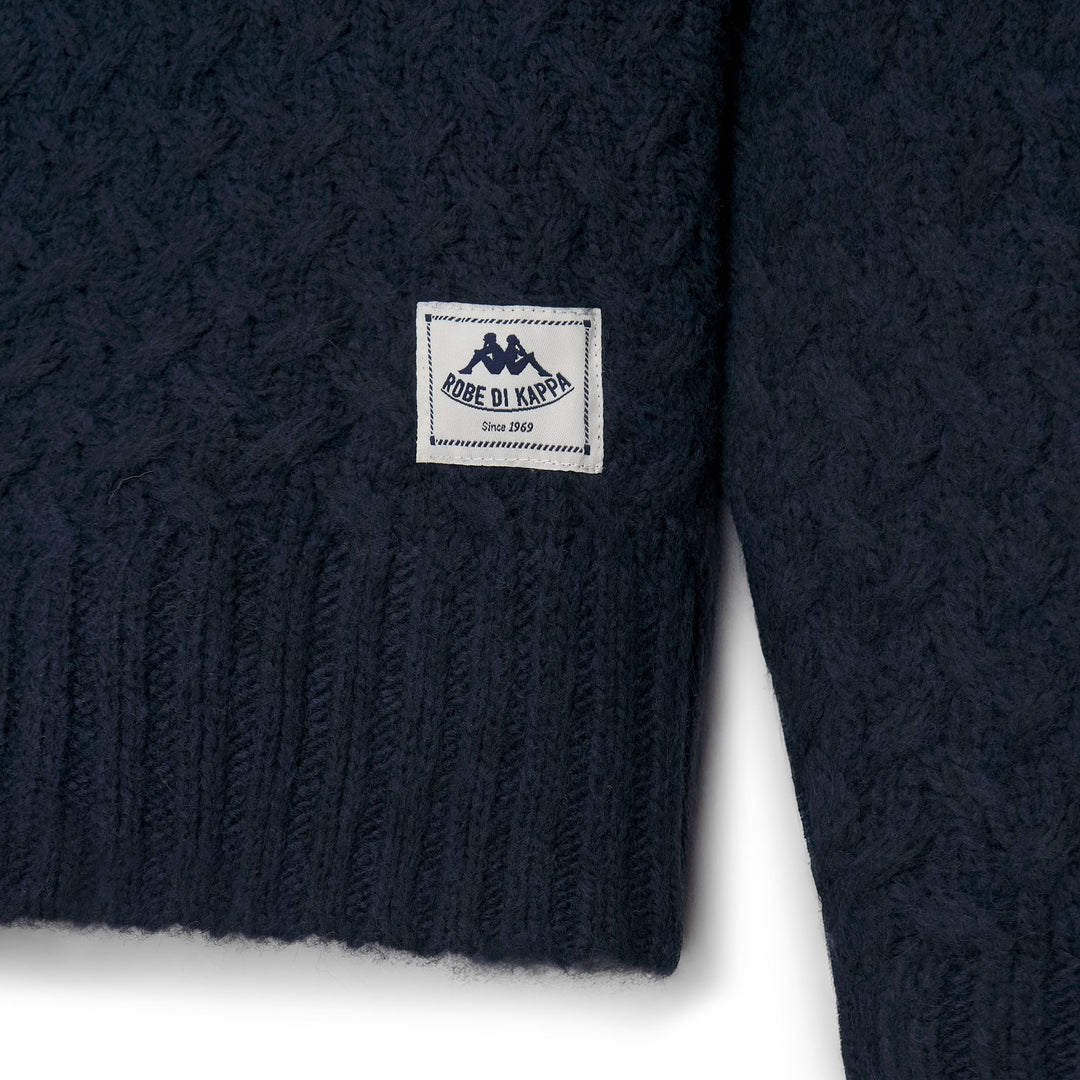 Blue Men's Regular Fit Wool Blend Sweater main