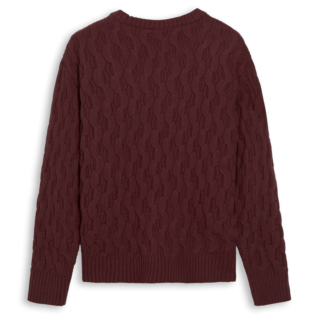 Red Men's Regular Fit Wool Sweater main