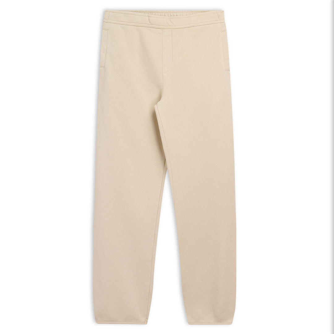 Beige Women's Fleece Sport Trousers with Adjustable Waist 01