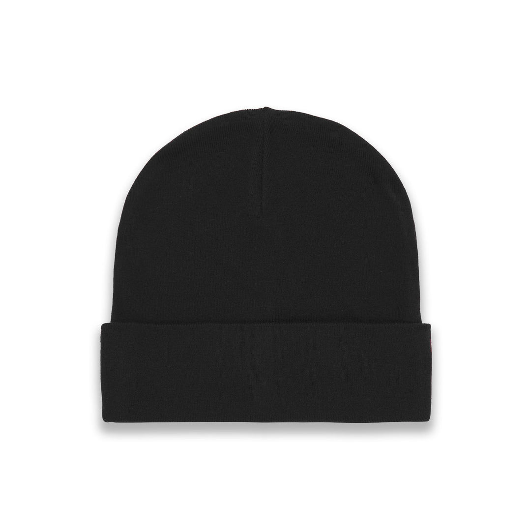 Black Unisex Knitted Wool Beanie Hat 01