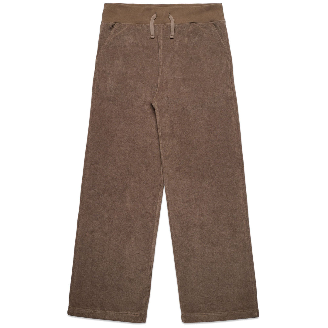 Light Brown Women's Casual Sport Trousers with Drawcord and Pockets 01