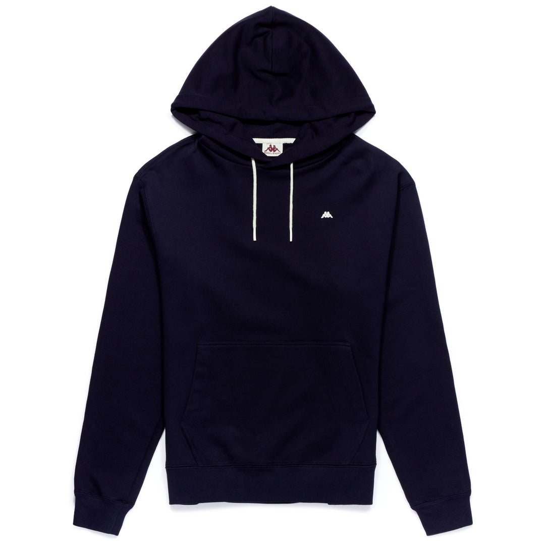 Blue Men's Casual Regular Fit Fleece Hoodie 01