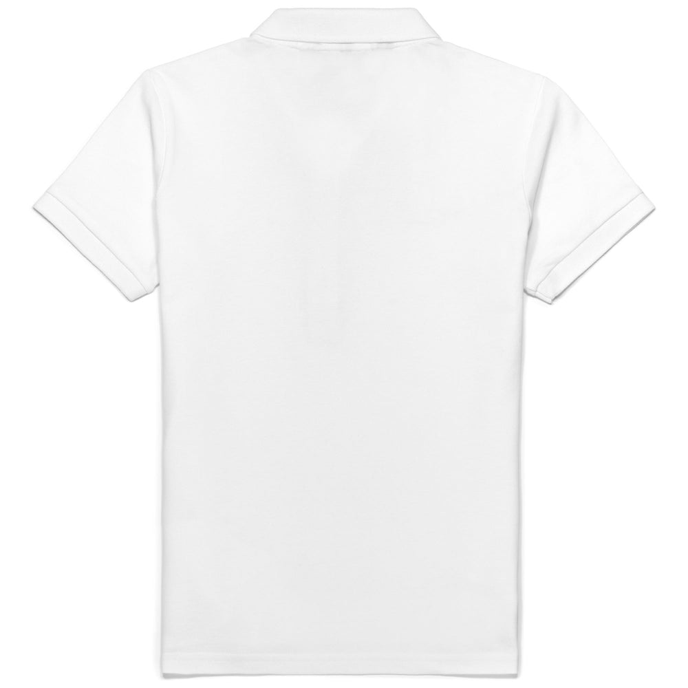 Polo Slim Fit Donna Grigio Bianco con Bottoni in Madreperla 02