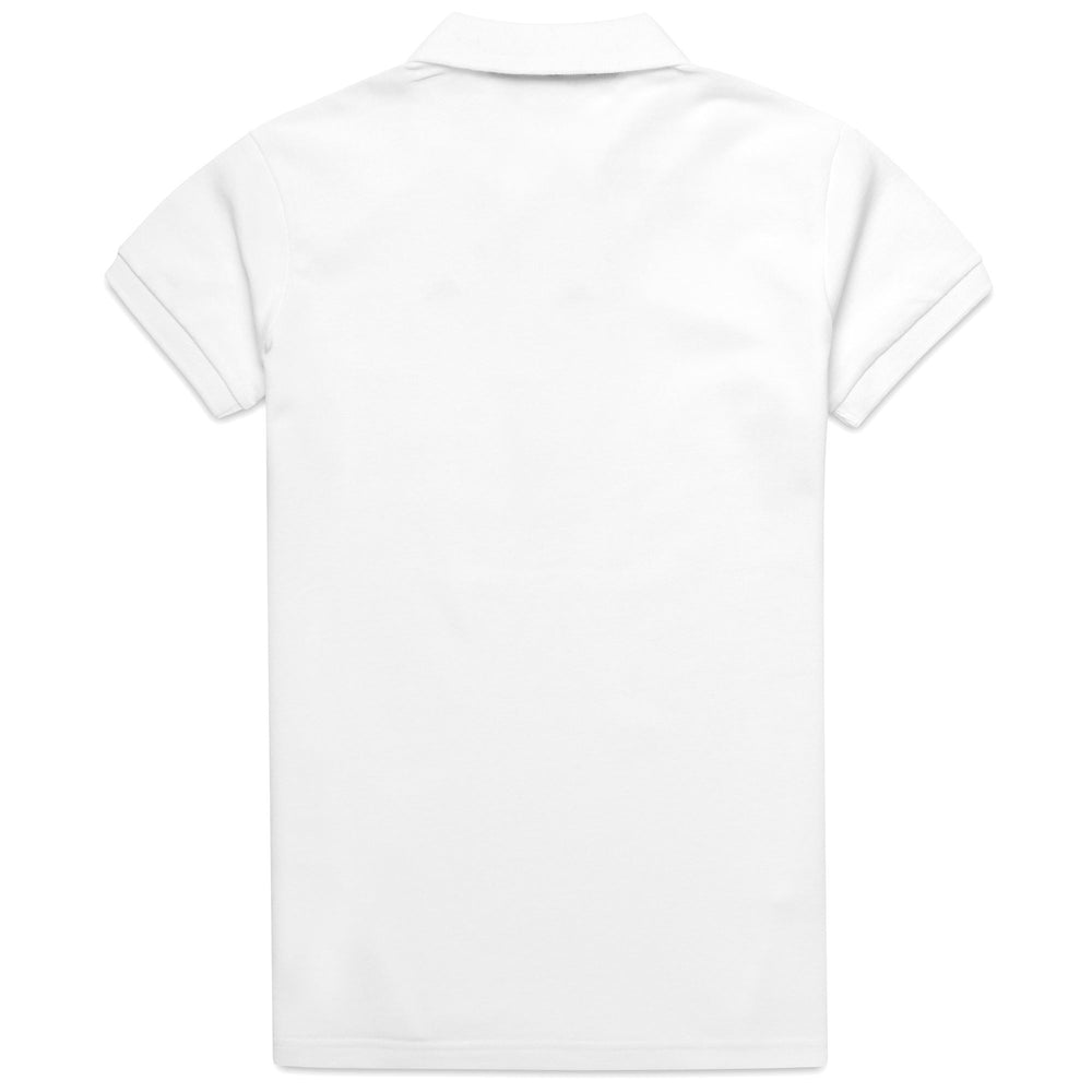 Vestido tipo polo ajustado para mujer, en gris y blanco, con botones de nácar 02