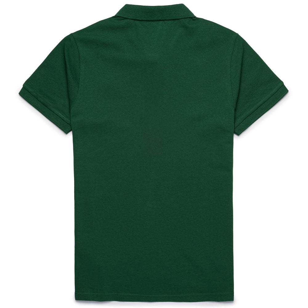 Polo Slim Fit Donna Verde Eden con Bottoni in Madreperla 02