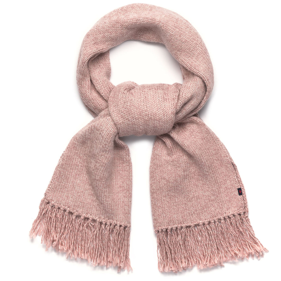 Brown pink Women's Classic Scarf with Fringes and Logo main