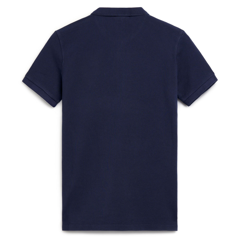 Polo bleu pour femme, coupe classique, extensible et décontracté 02
