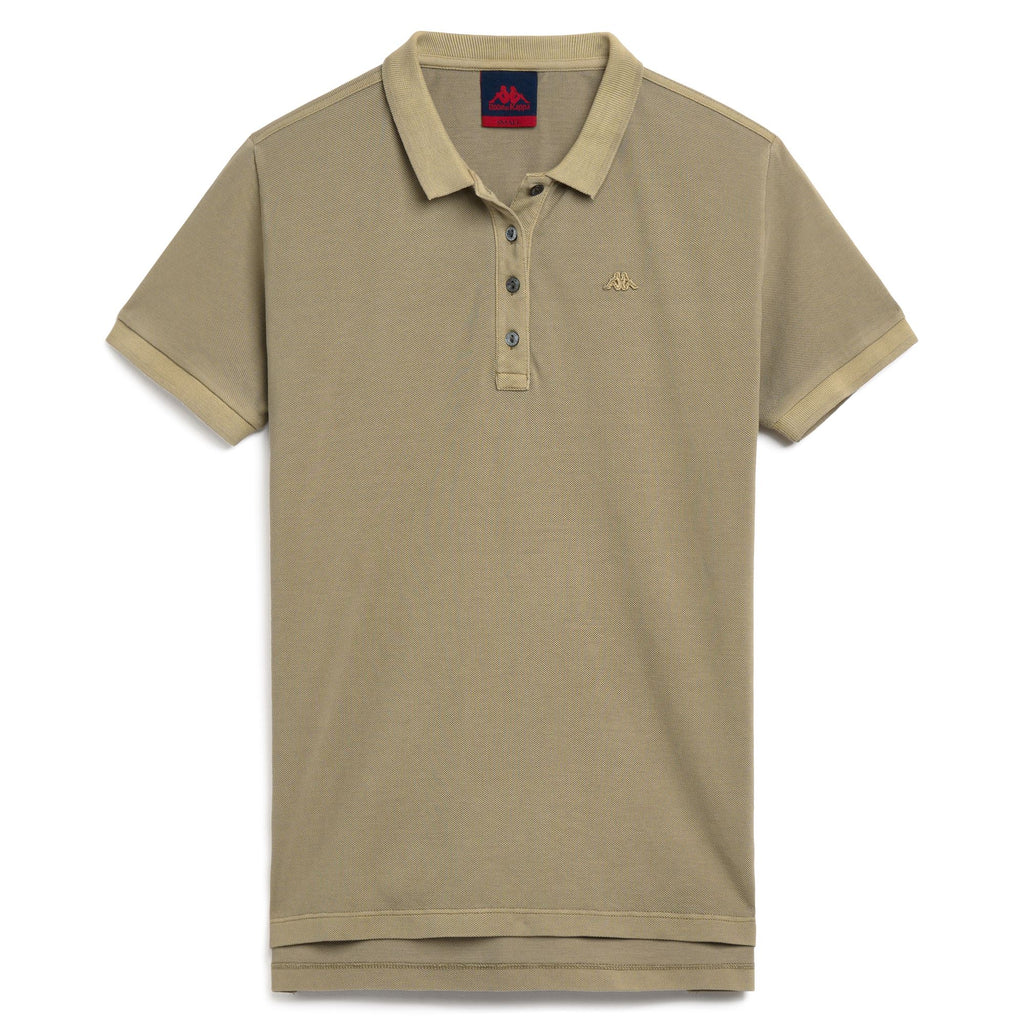 Green Women's Regular Fit Casual Stretch Polo Shirt | Kappa