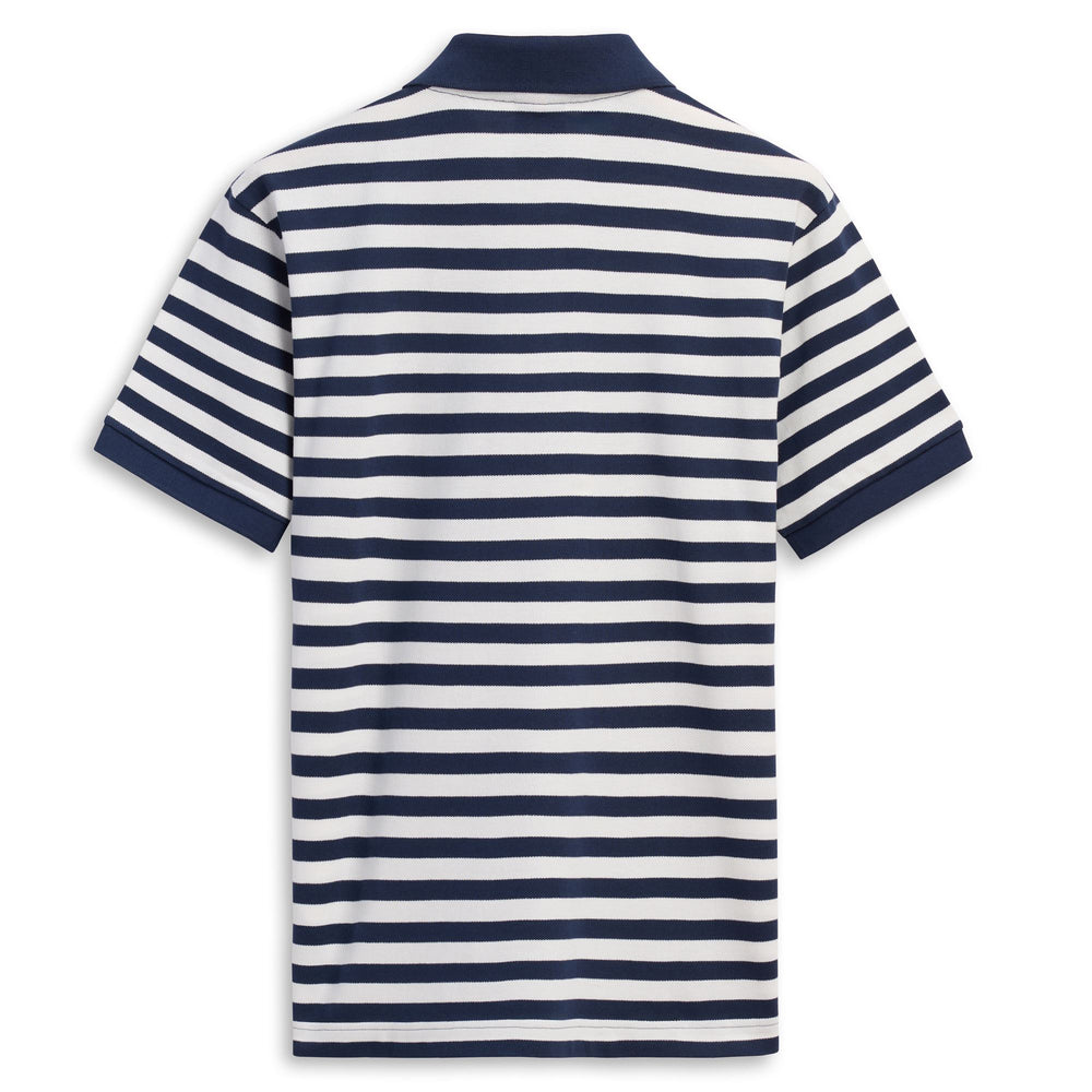 Blue Men's Classic Regular Fit Cotton Polo Shirt 02