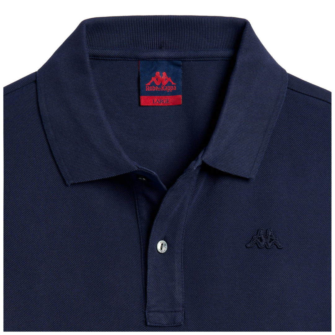 Blue Men's Classic Regular Fit Cotton Polo Shirt main