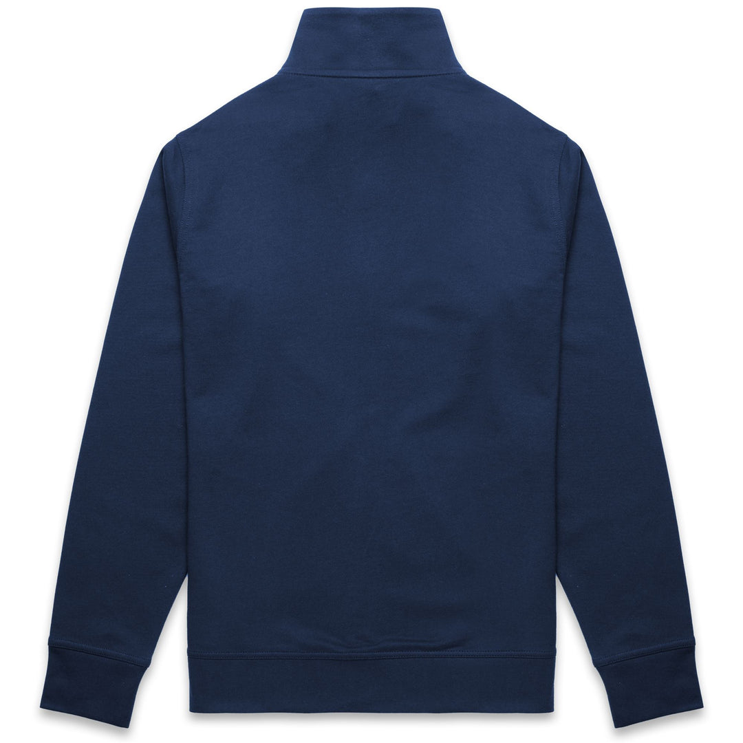 Giacca in pile slim fit da uomo blu iris con cerniera completa main