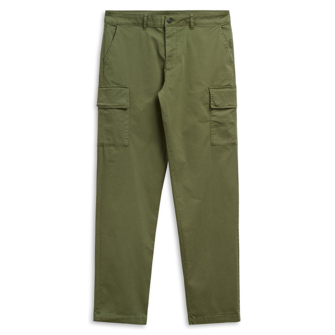 Olive green Men's Comfortable Cargo Pants 01