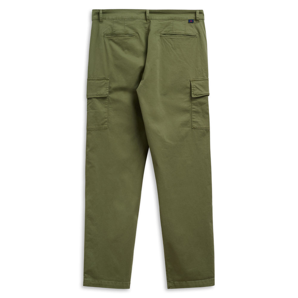 Pantalones cargo cómodos para hombre color verde oliva 02
