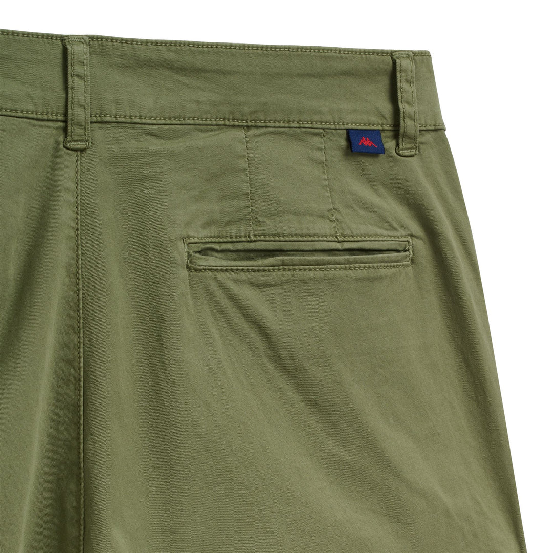 Pantaloni cargo comodi da uomo verde oliva main