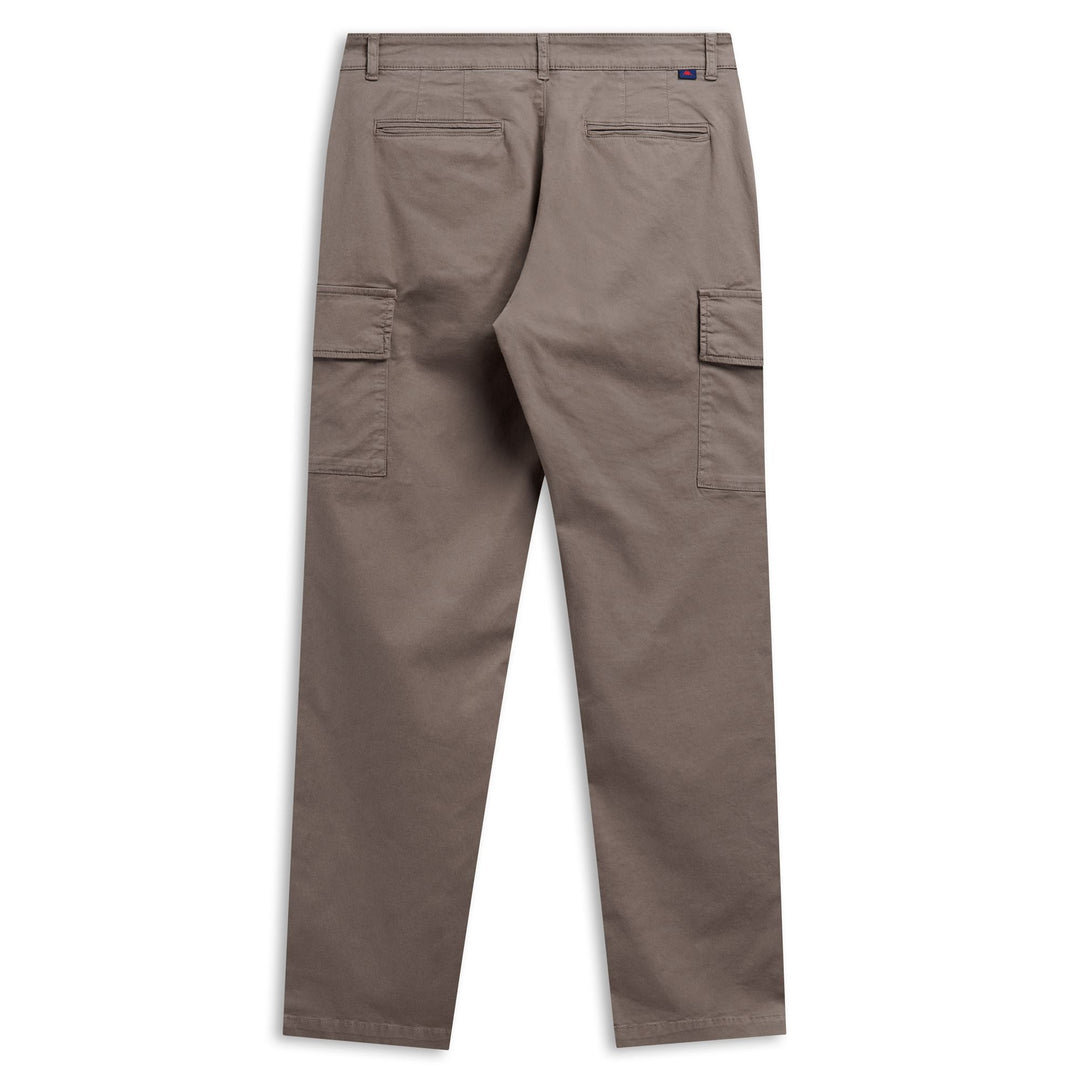 Pantalon cargo marron pour homme, coupe confort main