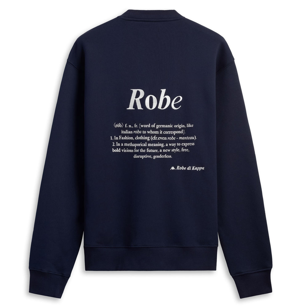 Navy blue Men's Fleece Jumper with Omini Logo main
