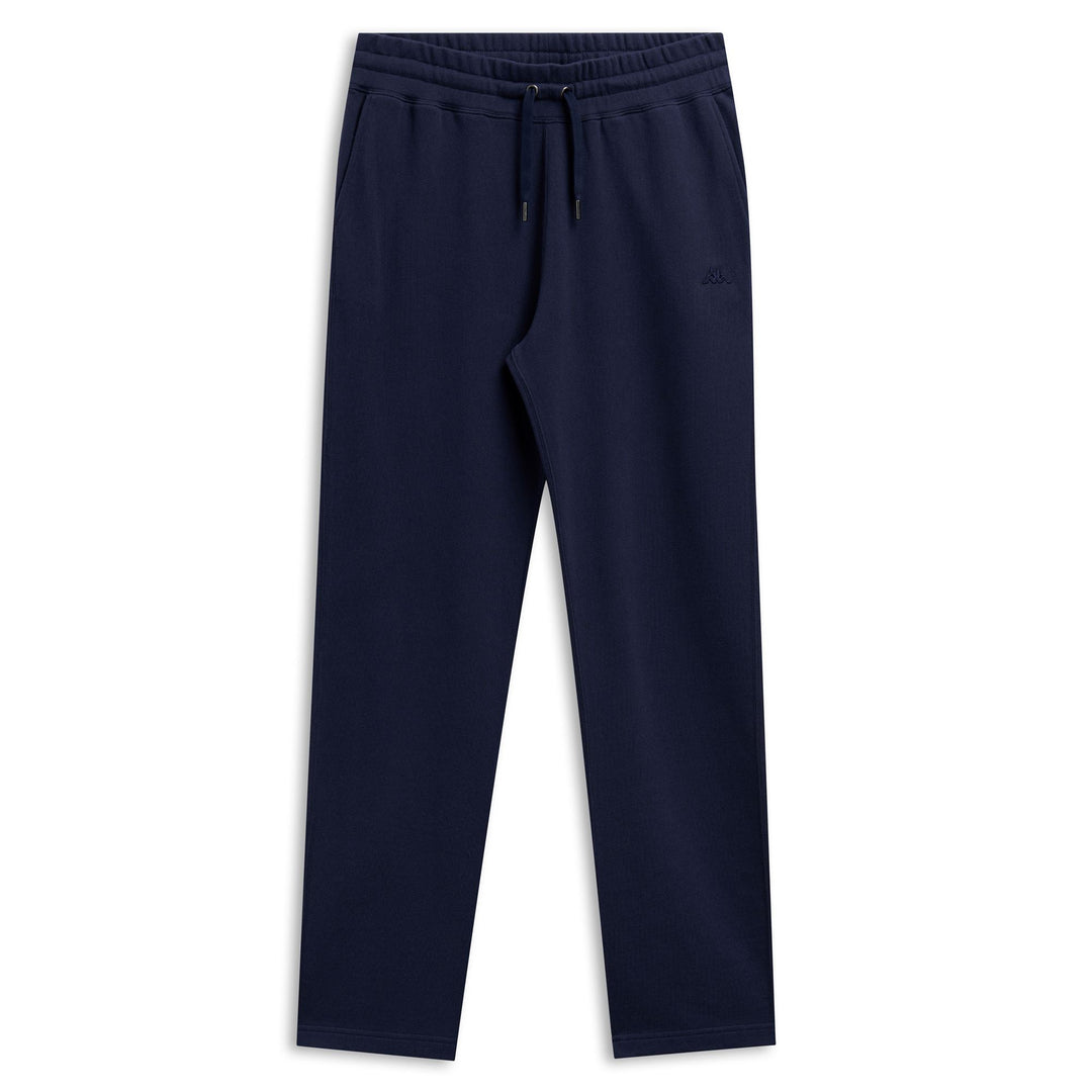 Pantalon de sport décontracté en coton bleu pour homme, coupe classique main