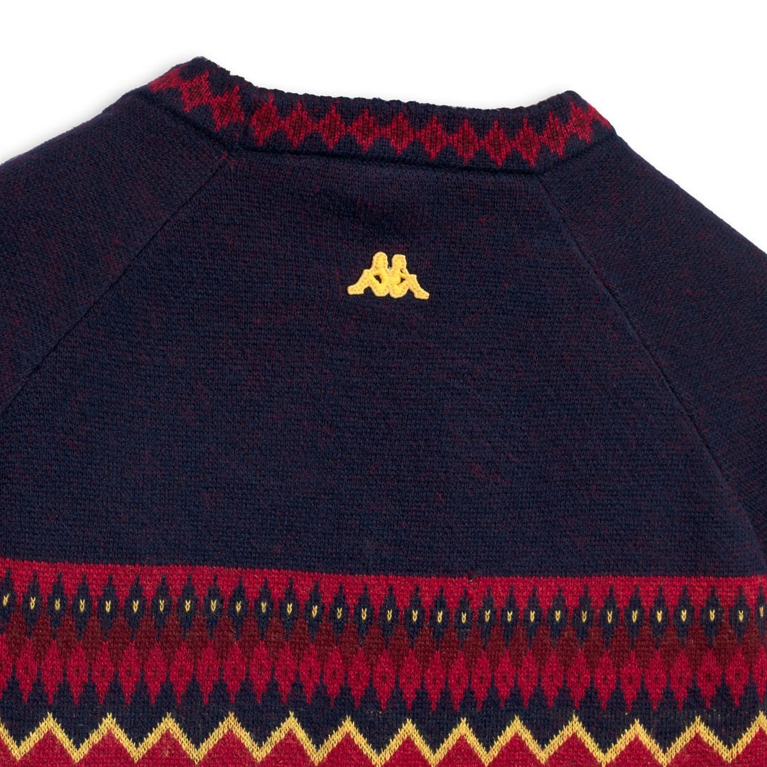 CLAUS GENOA - KNITWEAR - Pull  Over - Man - BLUE MARINE-RED CHERRY-YELLOW DANDELION main
