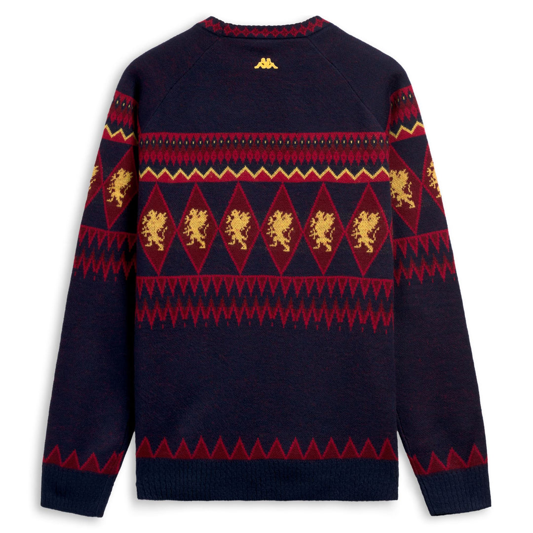 CLAUS GENOA - KNITWEAR - Pull  Over - Man - BLUE MARINE-RED CHERRY-YELLOW DANDELION main