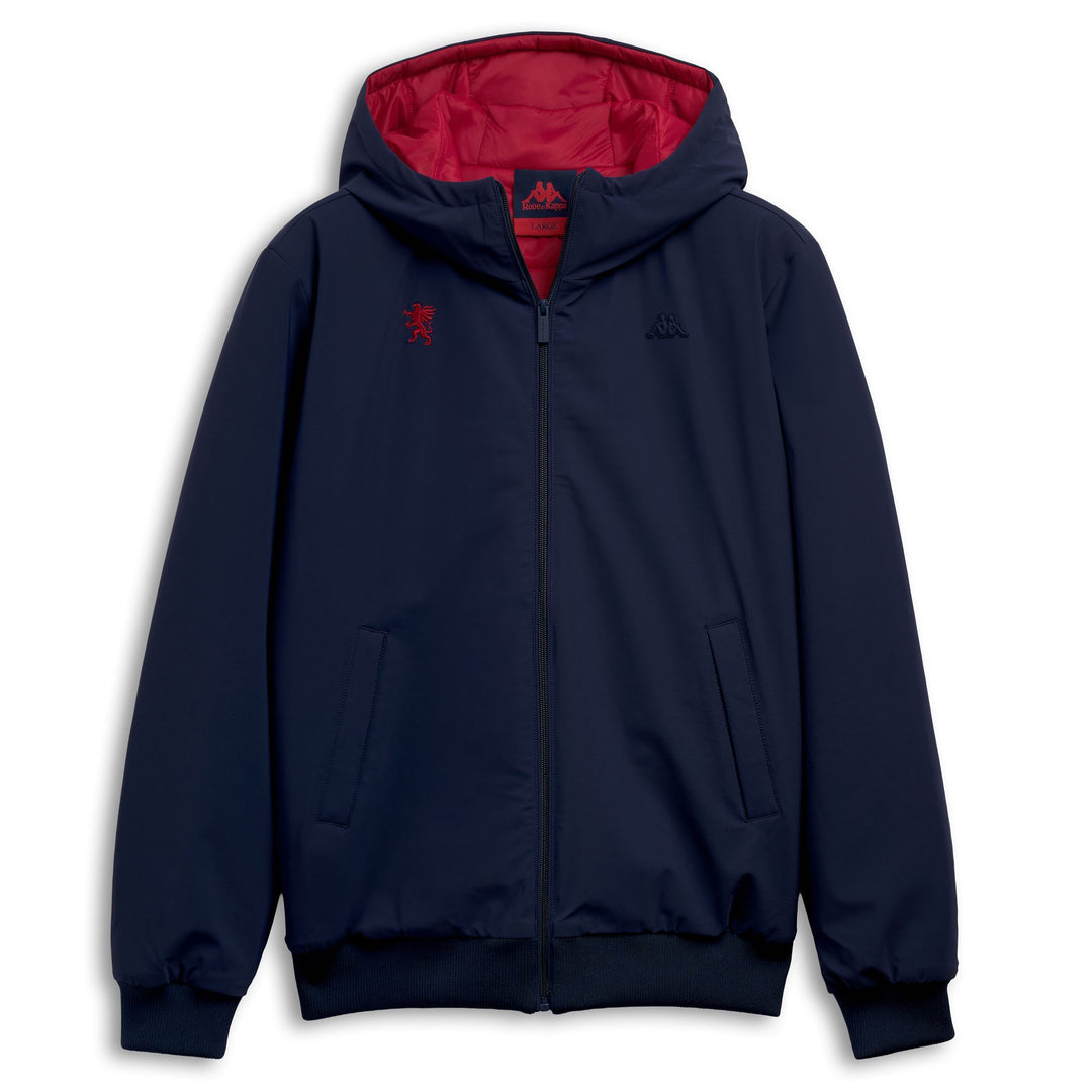 SAM GENOA - Jackets - Short - Man - BLUE MARINE-RED BLAZE 01