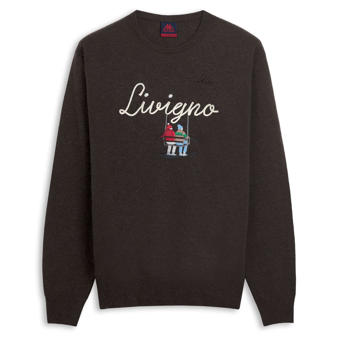 TARRES - KNITWEAR - Pull  Over - Man - LIVIGNO-BROWN MORO 01