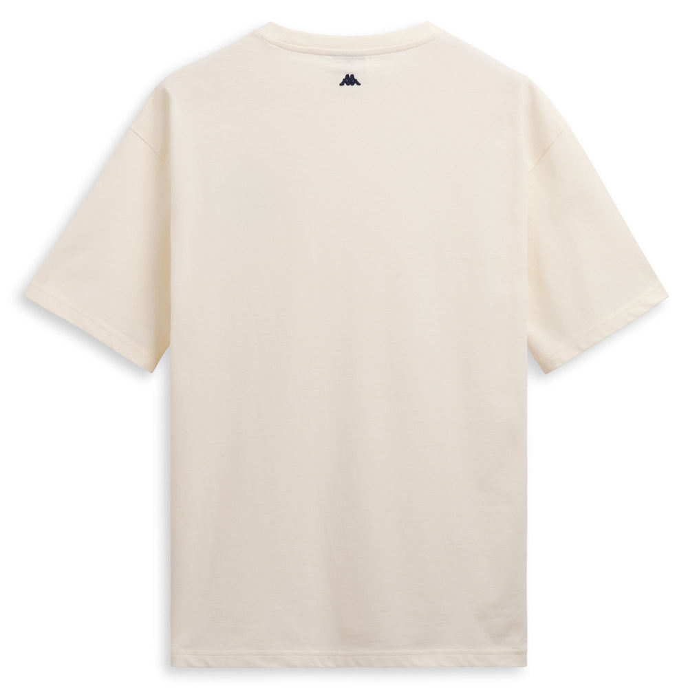 T-shirt casual bianca da uomo in cotone con vestibilità regolare 02