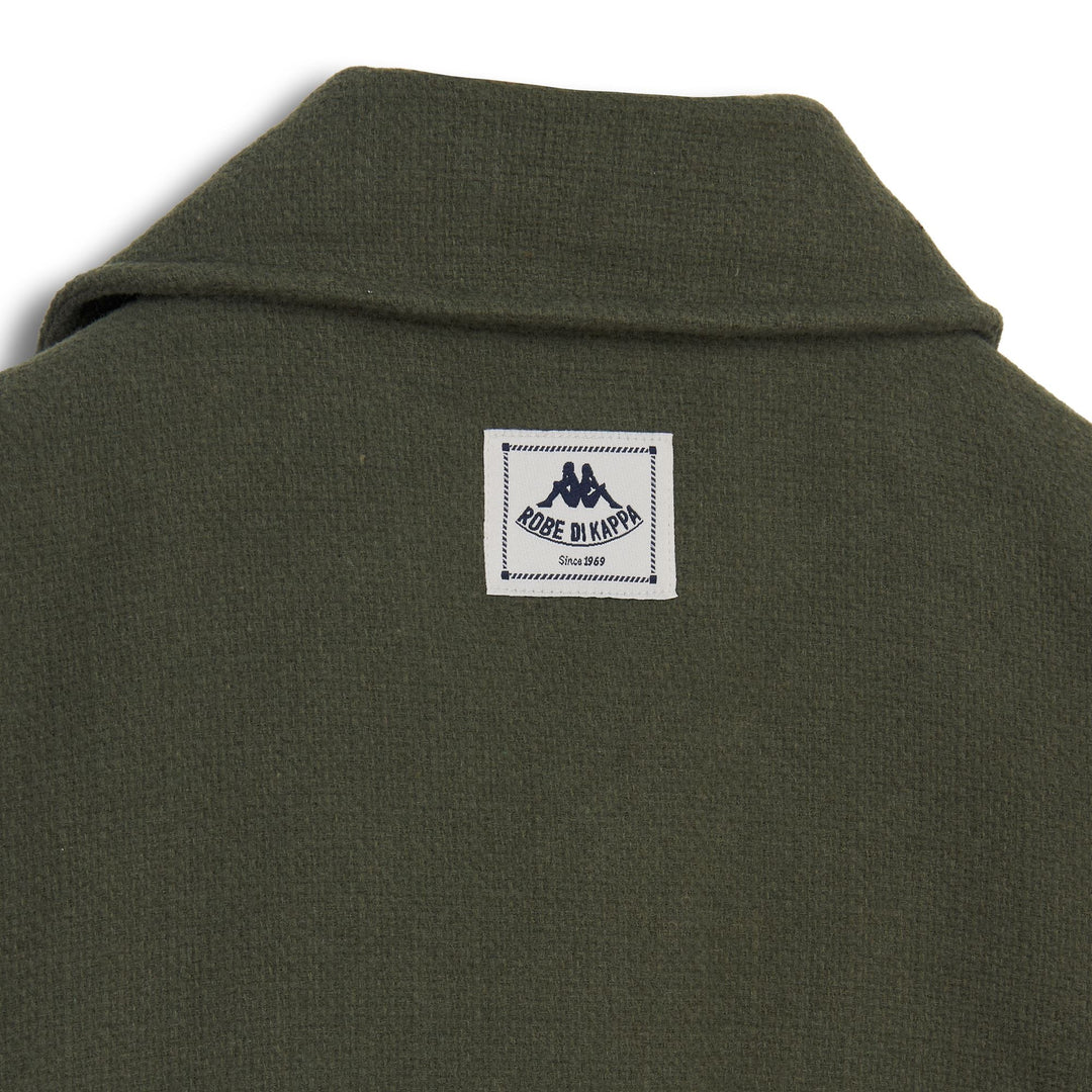 Green Men's Regular Fit Wool Blend Bomber Jacket main