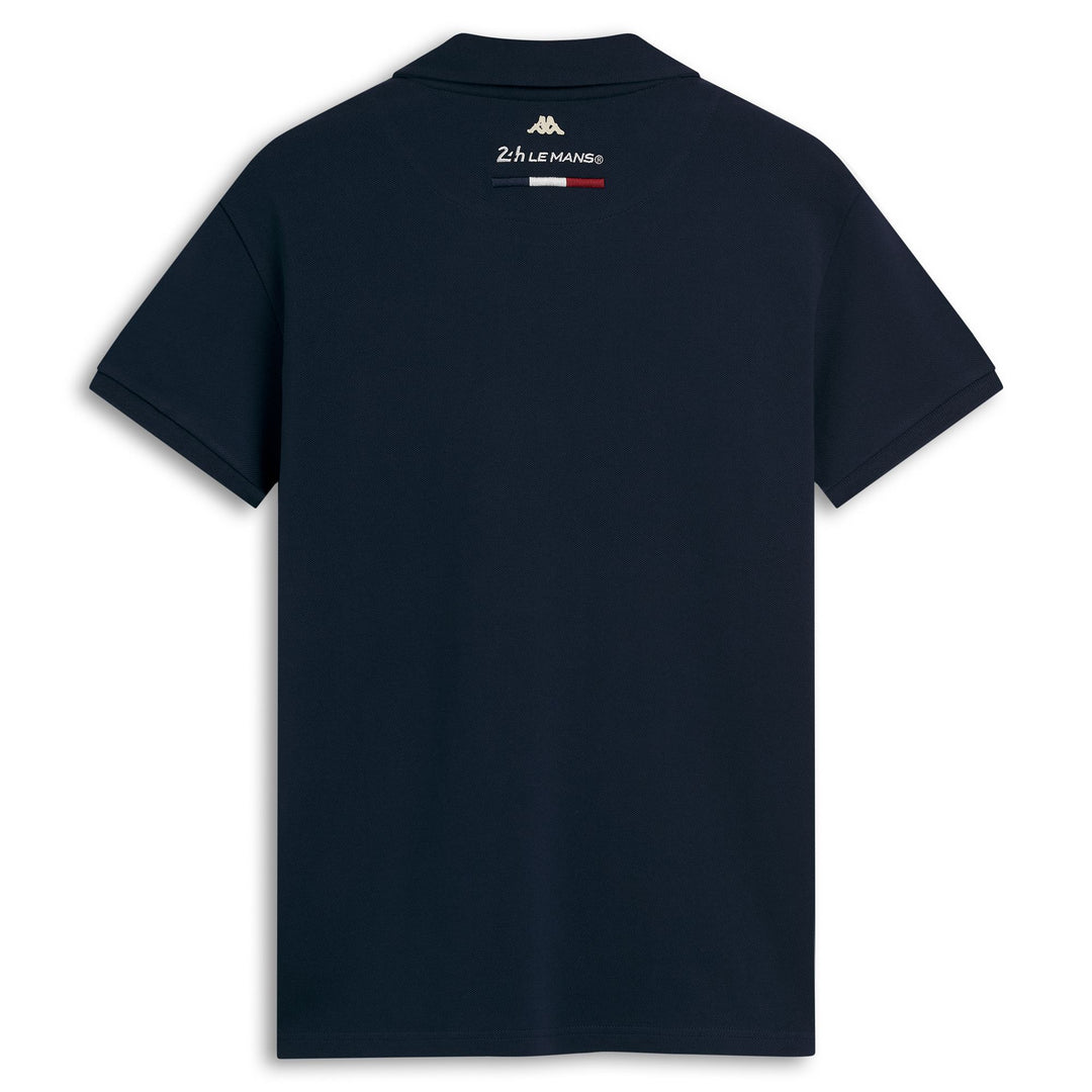 Blue Men's Slim Fit Casual Cotton Polo Shirt main