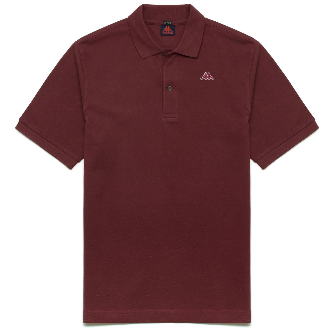 Polo Classica Cotone Rossa Uomo con Maniche Corte 01