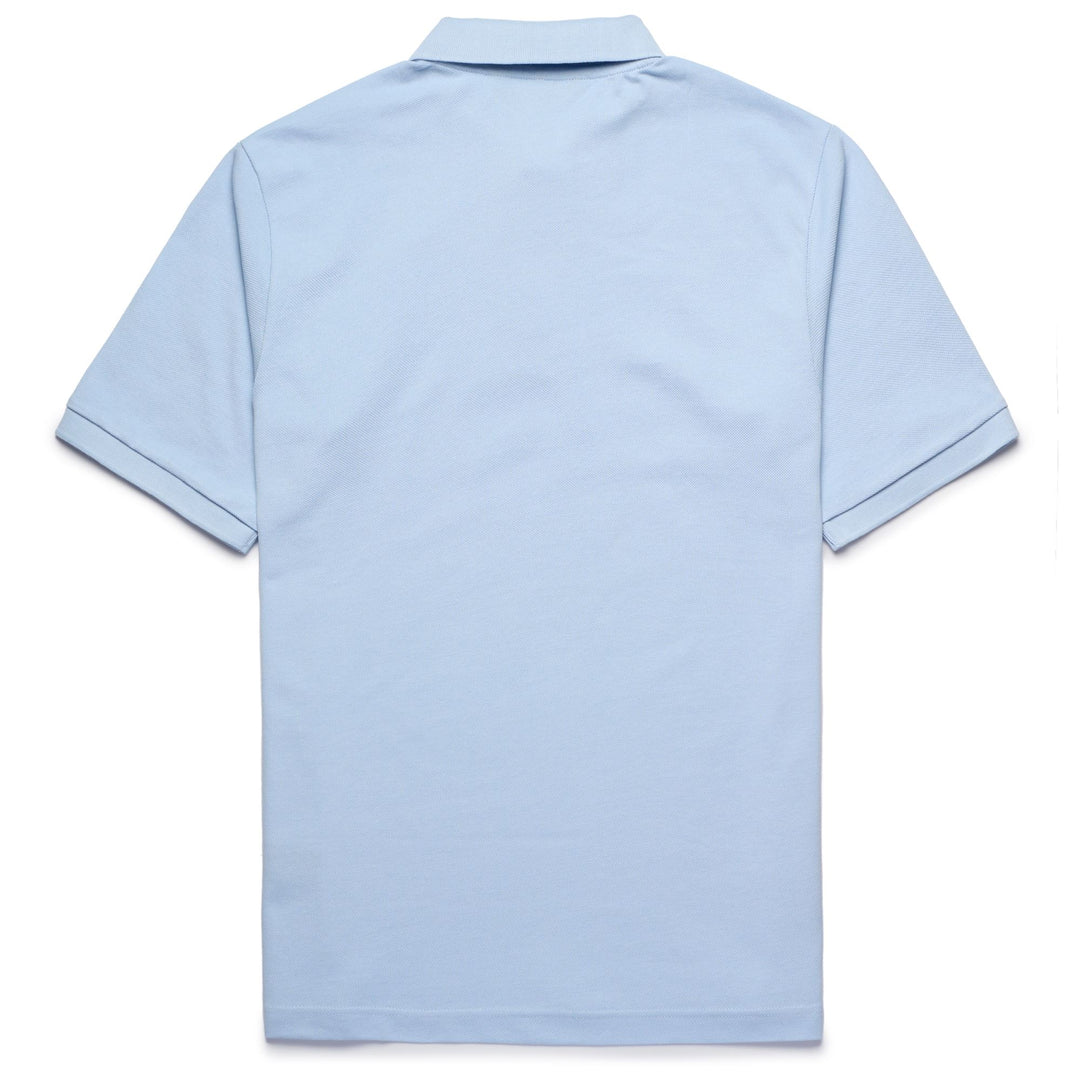 Azure Blue Men's Classic Cotton Polo Shirt main