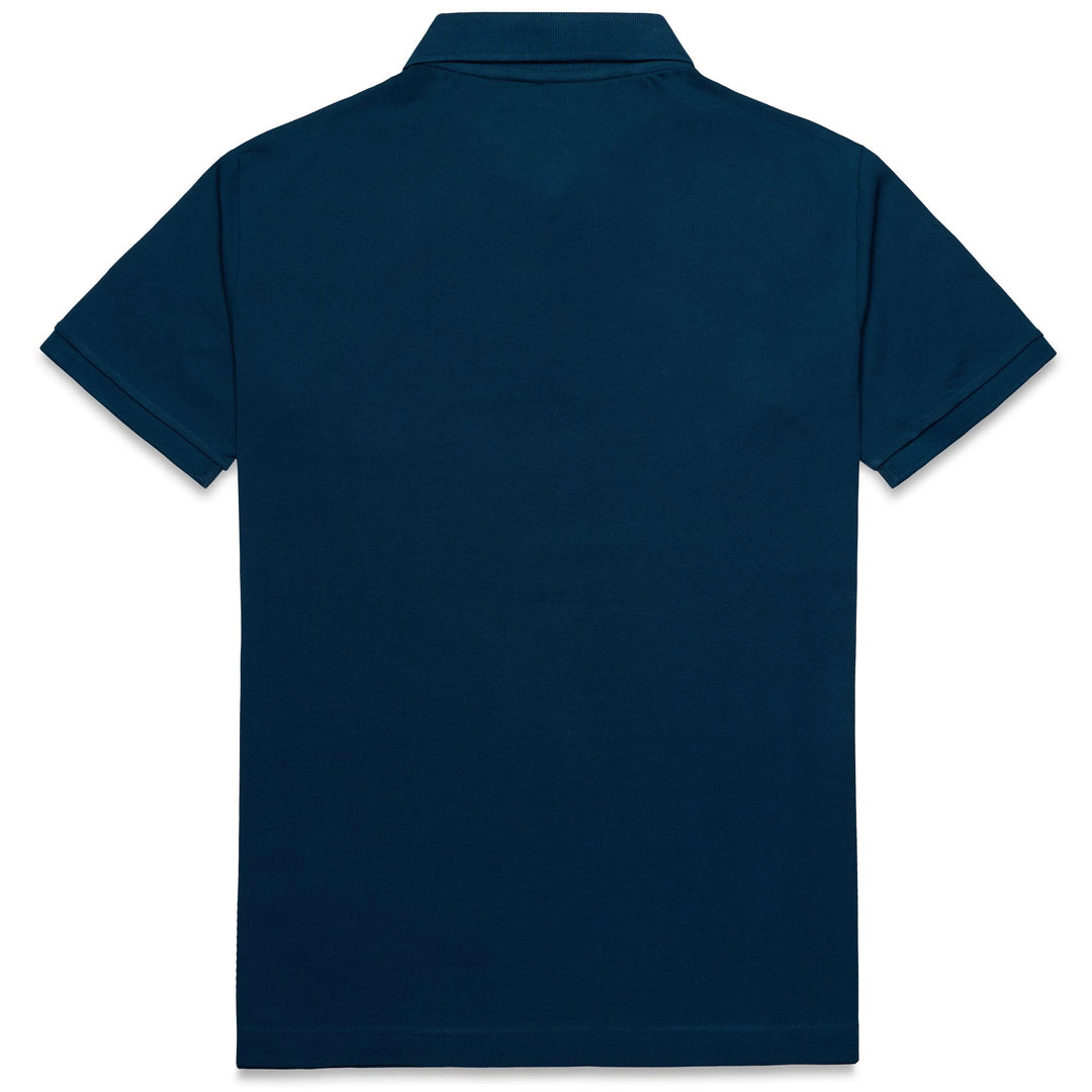 Majolica Blue Men's Classic Cotton Polo Shirt main