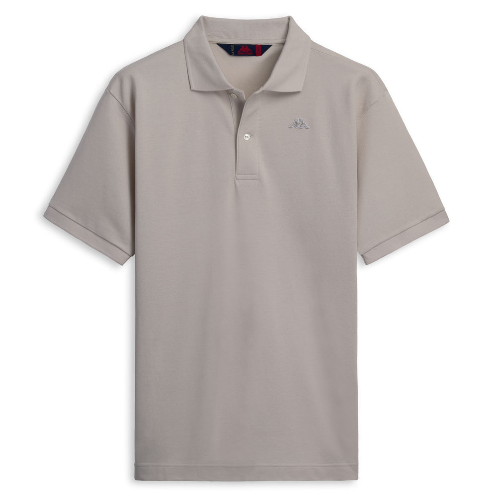 Beige Men's Classic Fit Cotton Polo Shirt 02