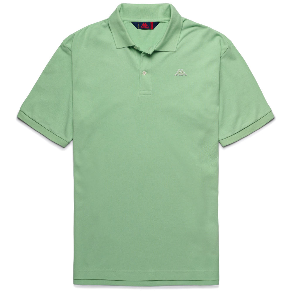 Sprucestone Green Men's Classic Cotton Polo Shirt 02