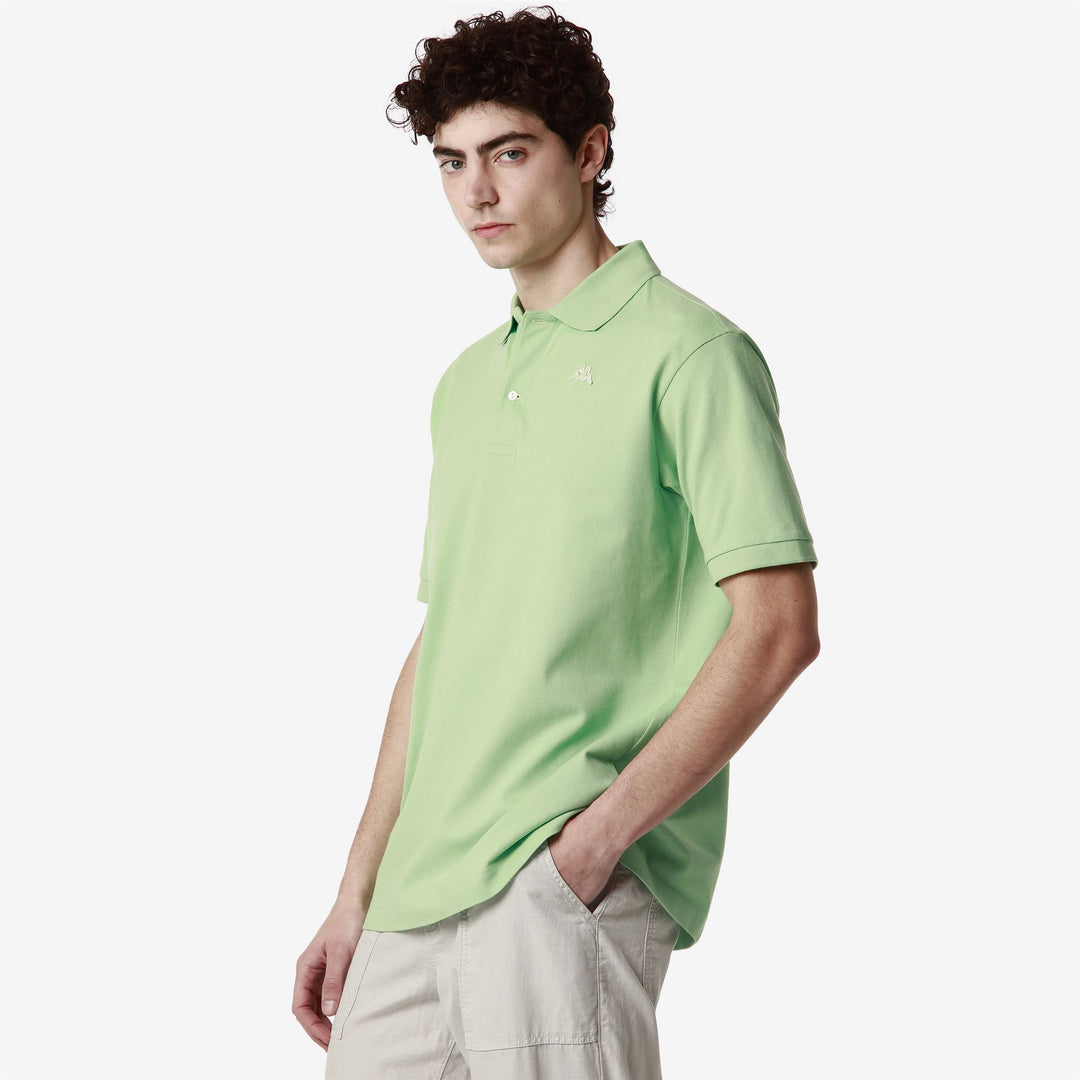 Sprucestone Green Men's Classic Cotton Polo Shirt main