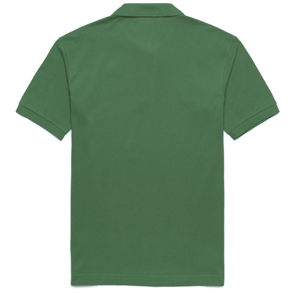 Juniper green Men's Classic Cotton Polo Shirt 02